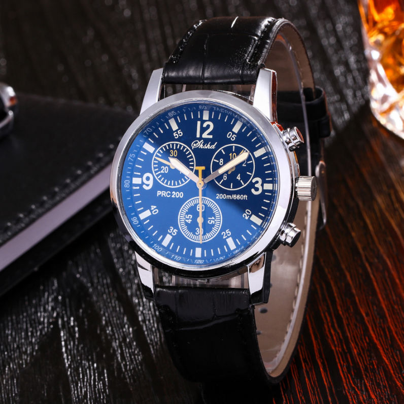 Men's Belt Watch Student Sports Casual Fashion Quartz
