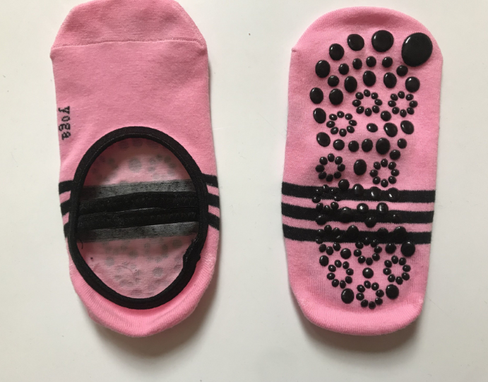 Non-slip yoga socks ballet style fitness boat sports