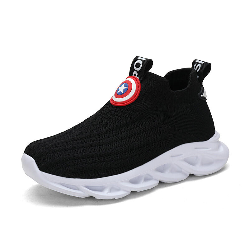 Children's Shoes Men's Knitted Small White