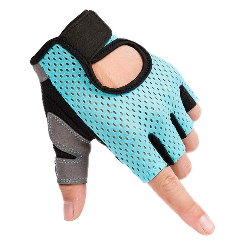Half finger gloves sports fitness outdoor riding non-slip