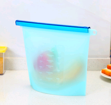 Silicone fresh-keeping bag vacuum sealed food storage refrigerator