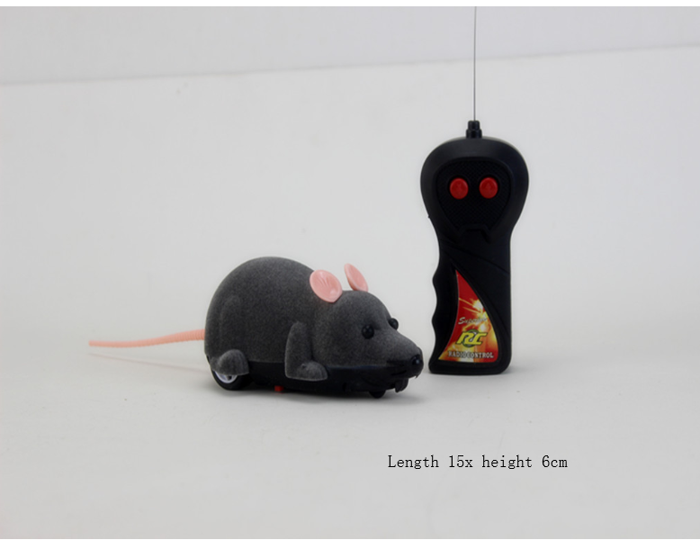 New flocking electric remote control simulation funny cat