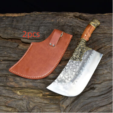 Household Bone Chopping Hand-forged Kitchen Knife Dual-use Ghost