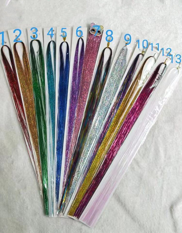 Laser hair color extension