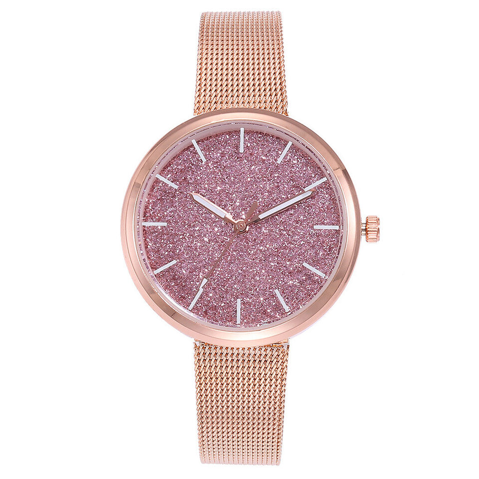 Fashion Women Romantic Starry Sky Wrist Watch Casual
