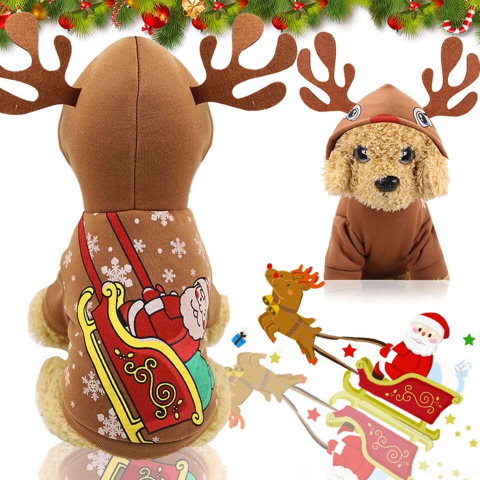 Halloween Christmas Pet Clothes Cat Dog