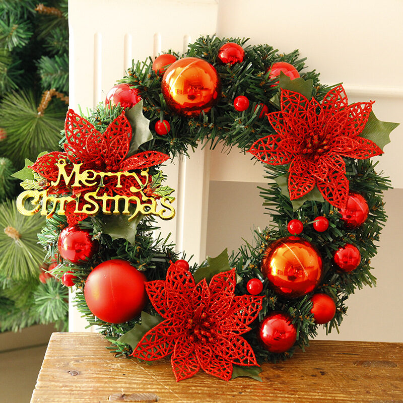 Christmas Decorations Wreath Home Decor For Garden Mall
