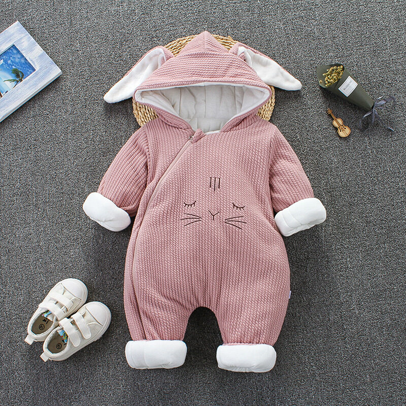 Autumn Winter Coat Jumpsuit Baby Clothing Newborn Snowsuit