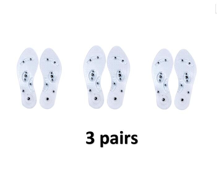 Magnet Magnetic Plus Elastomer Transparent Silicone Massage Insole