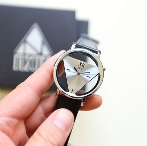 Unique Hollow Triangular Dial Women Watches Relogio Feminino