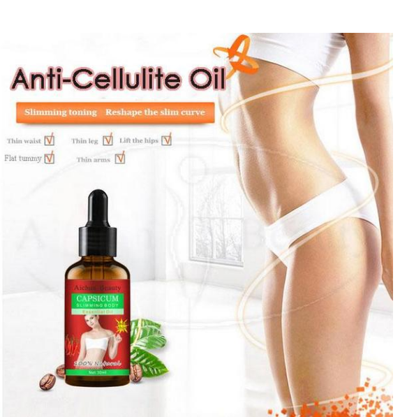 Red pepper body shaping oil