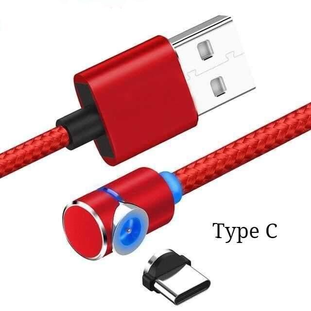 Magnetic Cable LED Magnet Charger USB & Type-C