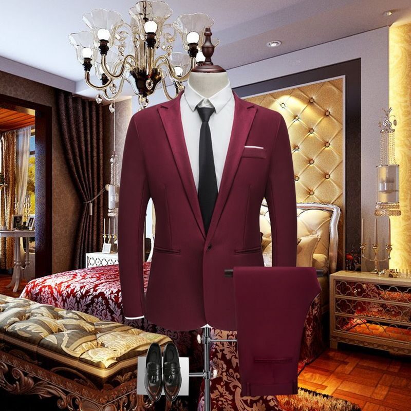 Wedding suit slim