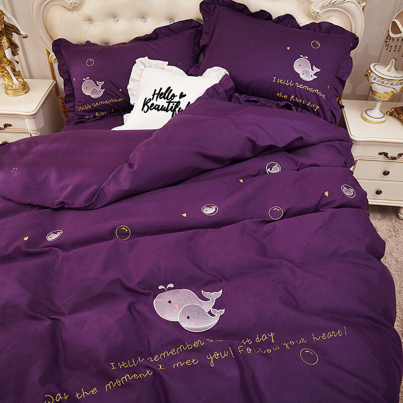 Princess wind bed sheet cover