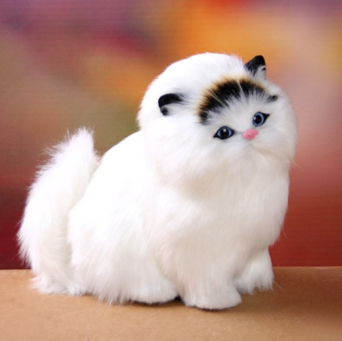 Lovely New Electric Simulation Stuffed Plush Cats Toys