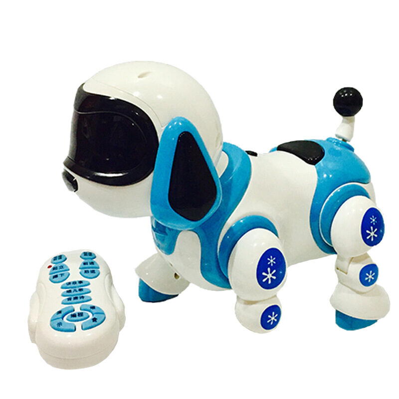 New telecontrol charging intelligent machine dog voice touch