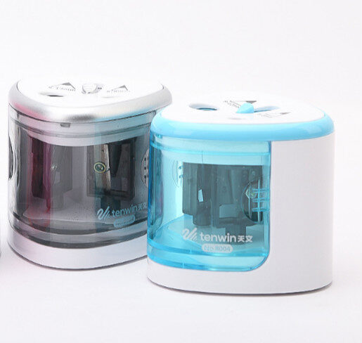 Automatic electric pencil sharpener child safety learning stationery