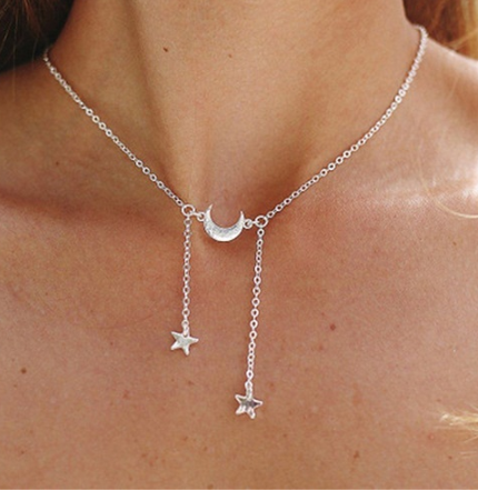 Bls-miracle Multilayer Necklace for Women Long Chain Turkish