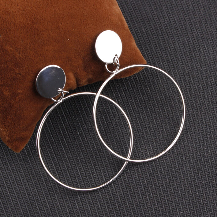 Simple Style Temperament Earrings Japanese And Korean Large
