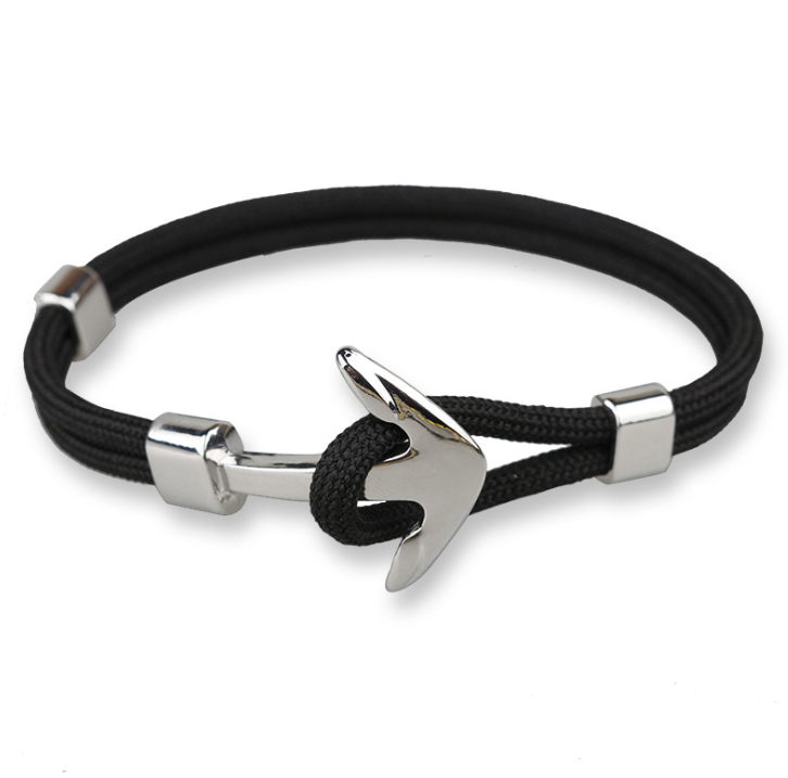 Anchor Bracelet Umbrella Black Pirate Hand Strap Gift