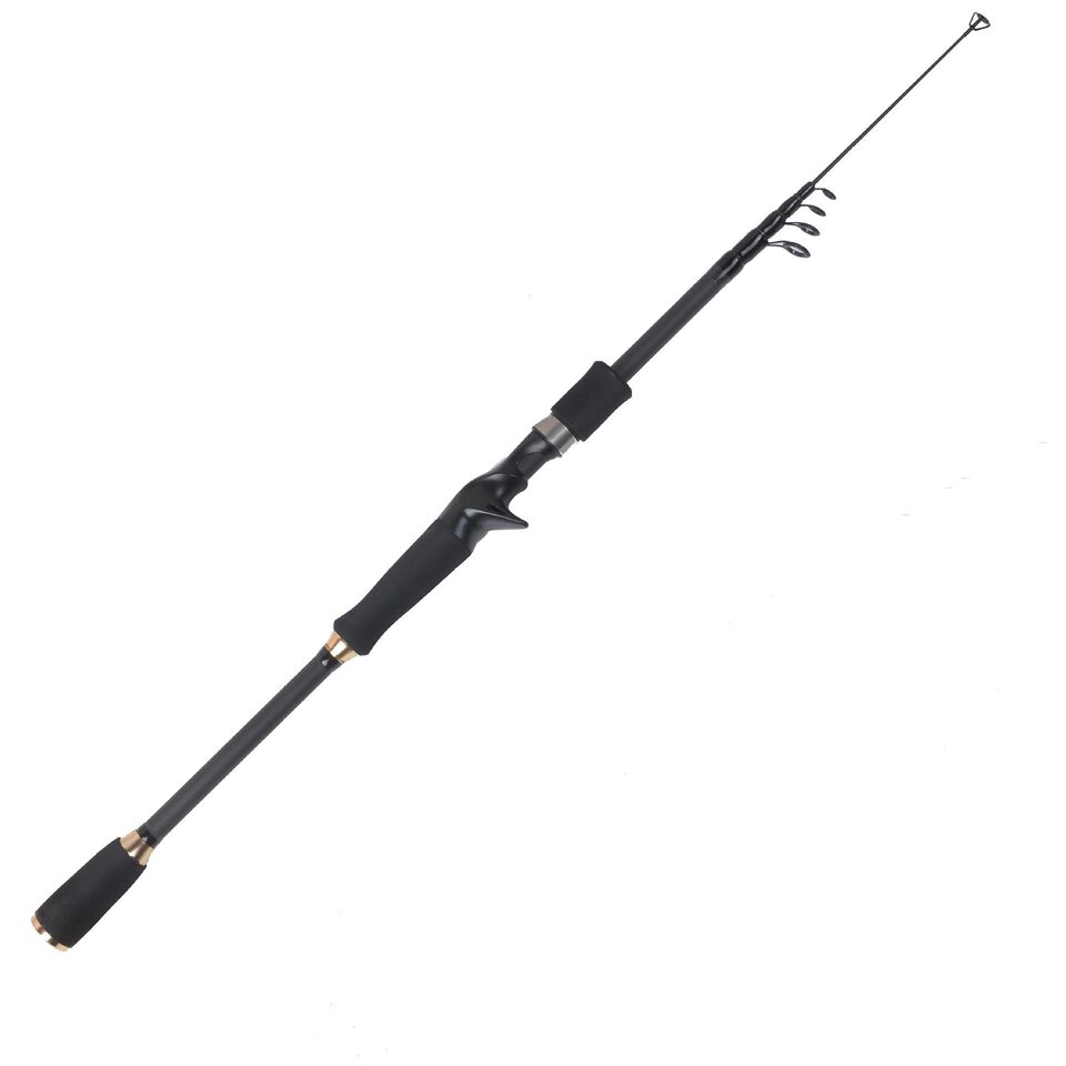 Telescopic rod fishing