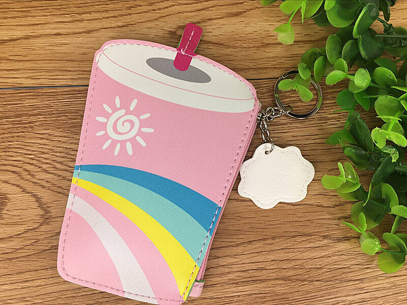 Korea creative drinks ice cream Mini Purse children