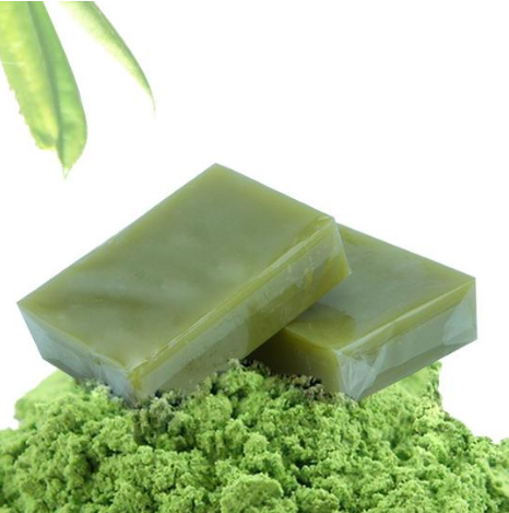 Organic Handmade Matcha Green Tea Powder Soap Whitening
