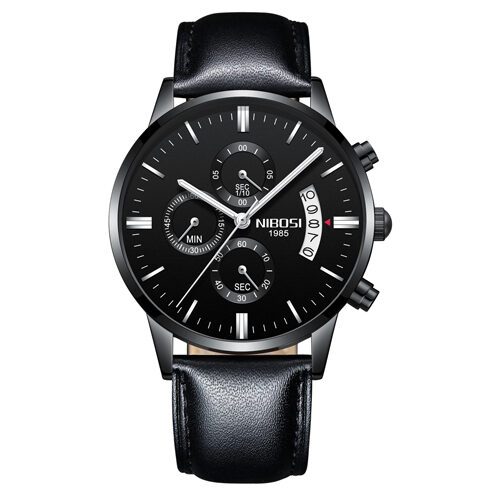 Men Watch Chronograph Sport Mens Watches Luxury Waterproof