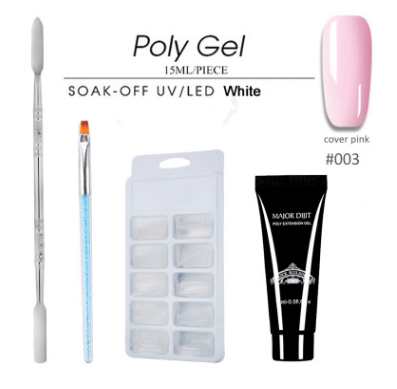 Nail Art Fast-drying Phototherapy Glue Multi-Color Extension 15ml