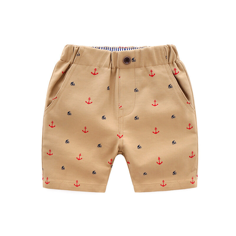 Casual Baby Print Fashion Thin Pants Children Beach