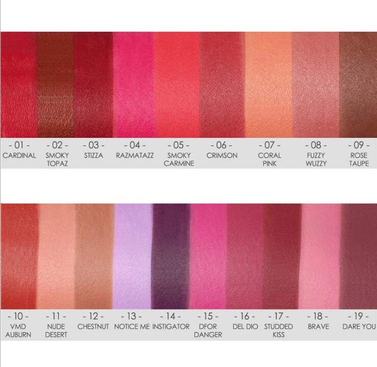 Matte Lipstick -#1- #19