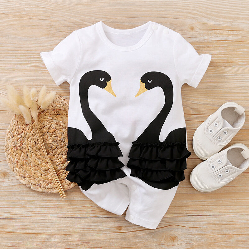 Baby Clothes Short Sleeve Casual Onesies