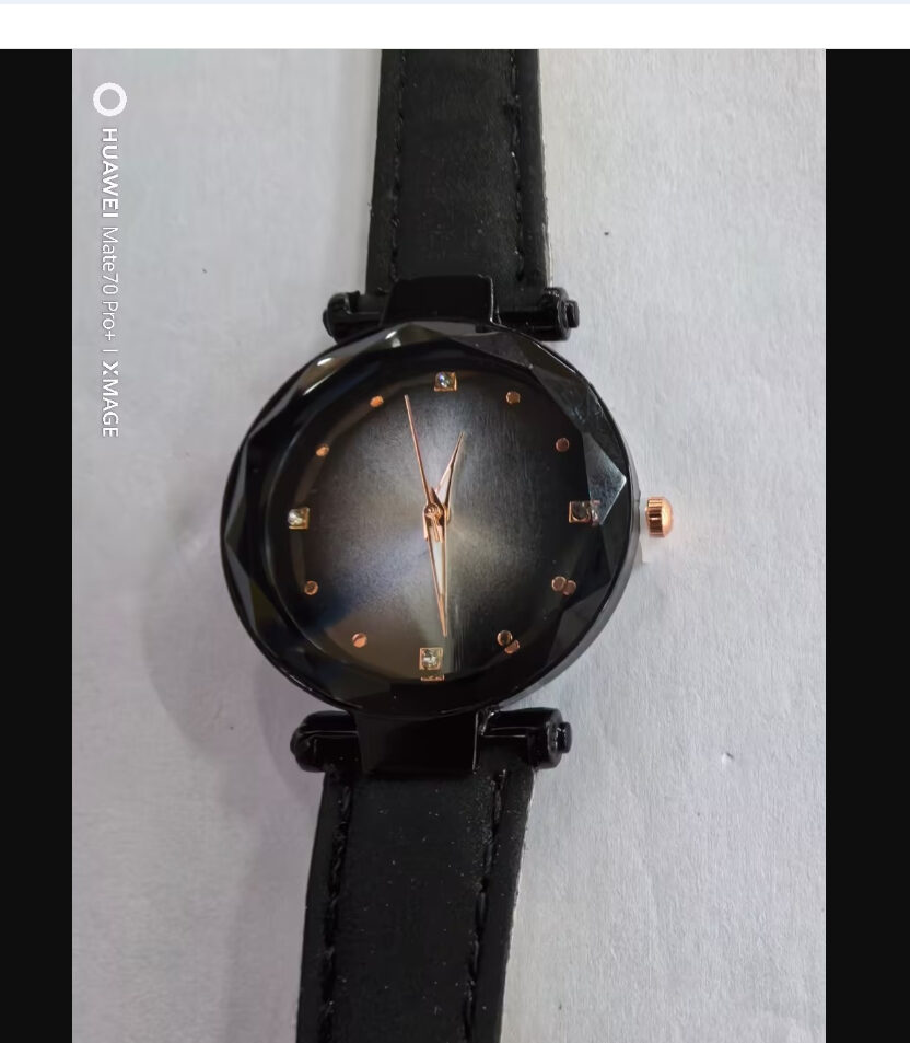 Rose Gold Women Watches Fashion Diamond Ladies Starry