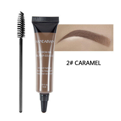 Eyebrow Makeup Henna Gel Black Brown Waterproof Durable