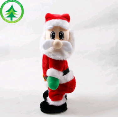 Christmas Decorations Electric Santa Toys Creative Twist Music