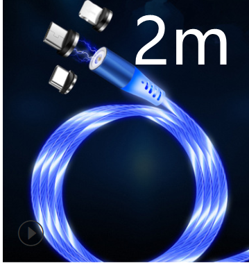 Magnetic Circular Streamer Charging Cable