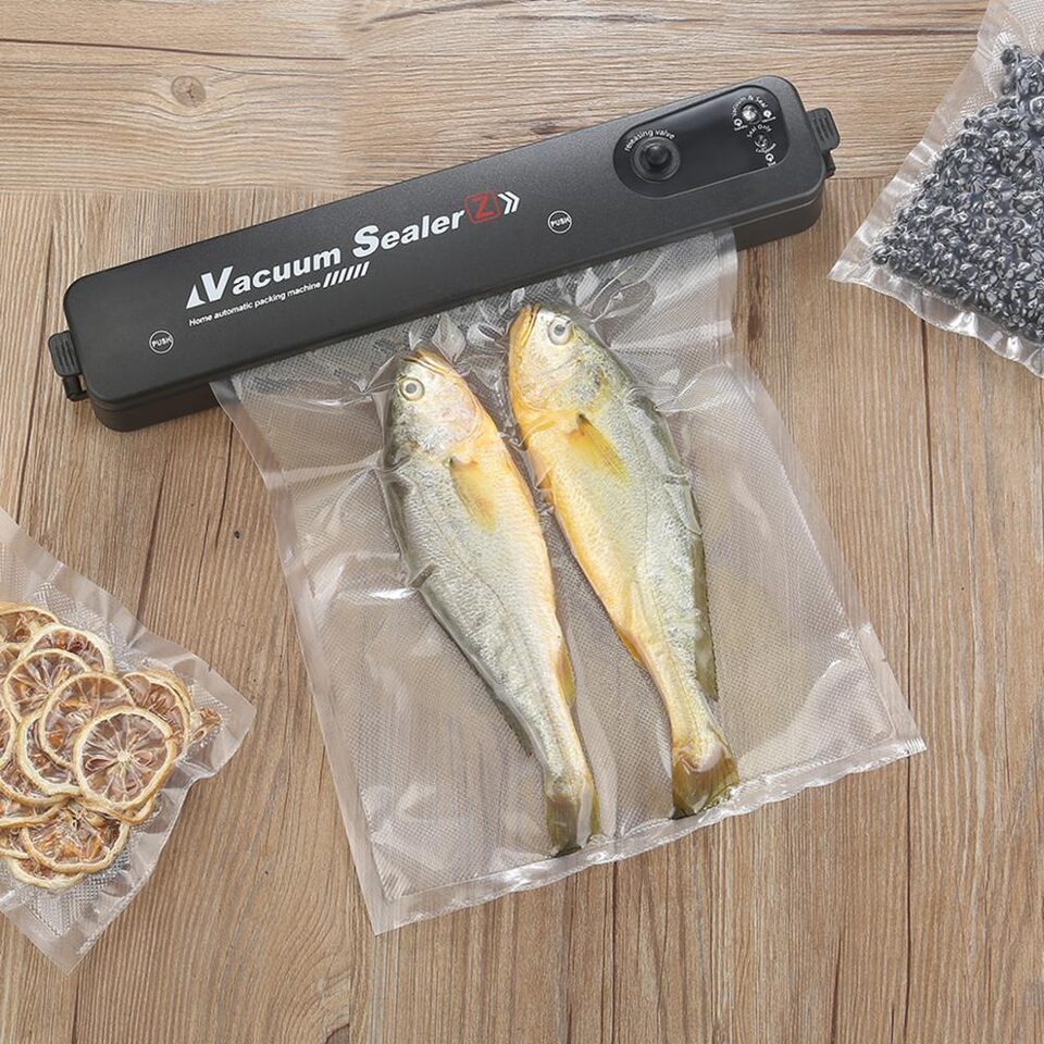 Vacuum packaging machine automatic sealing