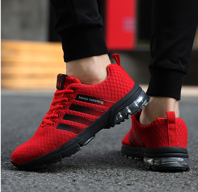 couple sports shoes breathable mesh outdoor men