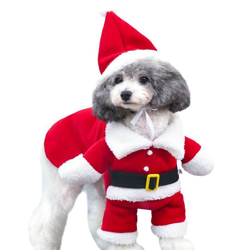 Pet Christmas Decoration Costume Standing