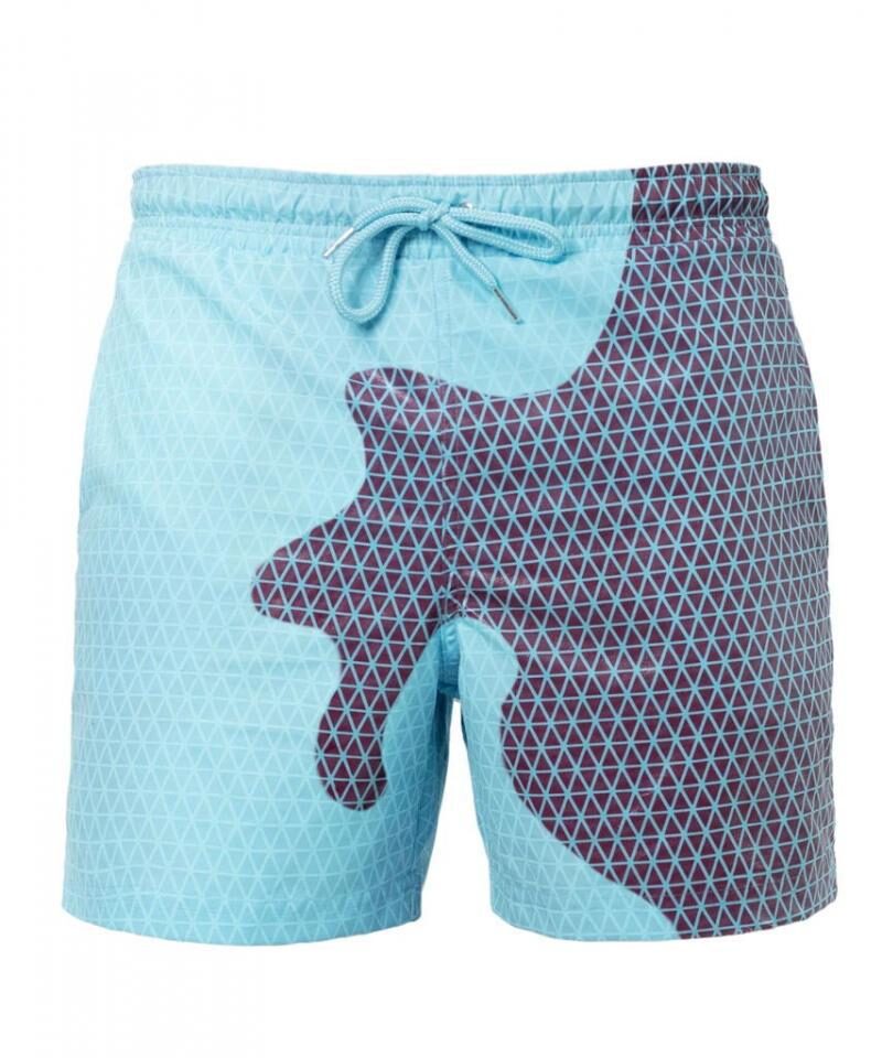 Magical Change Color Beach Shorts Summer Men Swimming