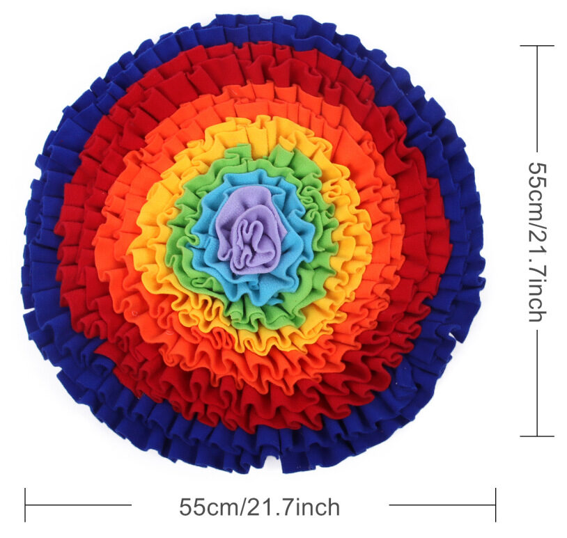Pet Dog Snuffle Mat Nose Smell Training Sniffing
