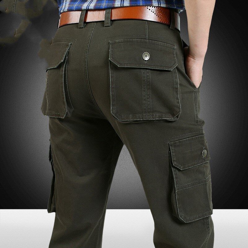 Men's trousers pocket large casual