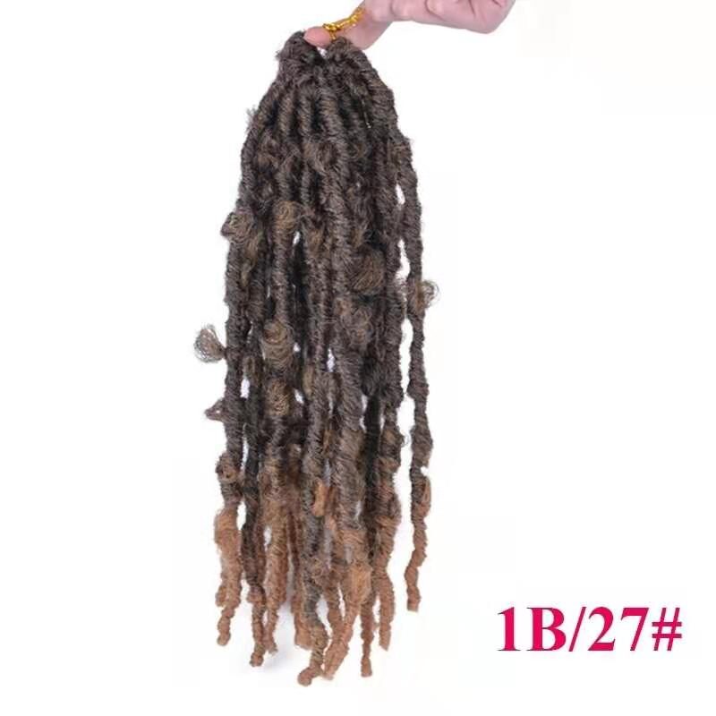 Butterfly Curvy Crochet Dirty Braid African Hair Extension