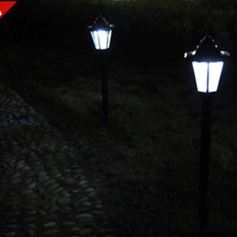 Outdoor solar hexagonal wall light