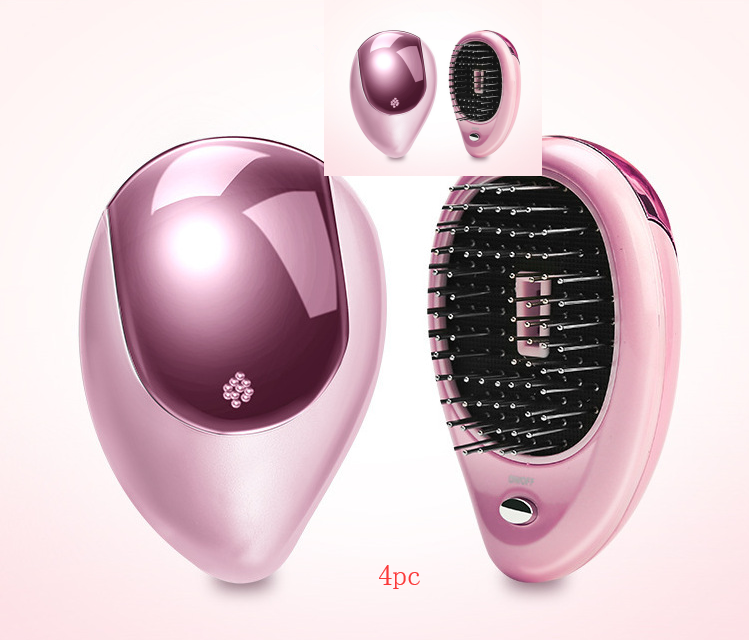 Electric Sound Wave Vibration Magnetic Massage Comb Portable