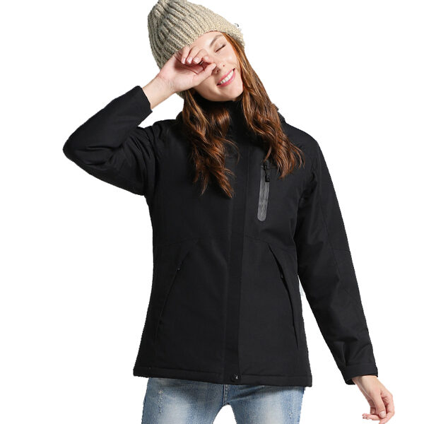 Men Women Winter Thick USB Heating Cotton Jacket