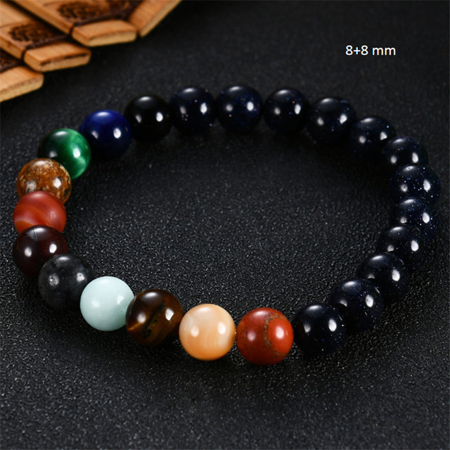 Solar system planet bracelet male