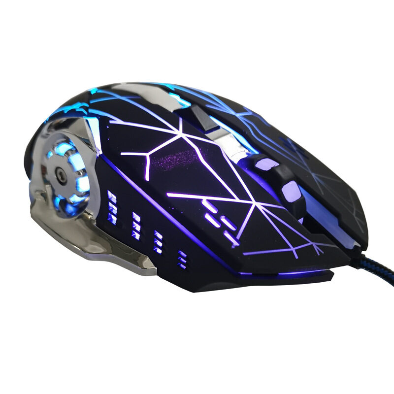 Wired Gaming Mouse 5500DPI 7-Color LED Backlight Optical