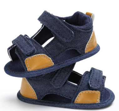 Denim baby Velcro sandals toddler shoes