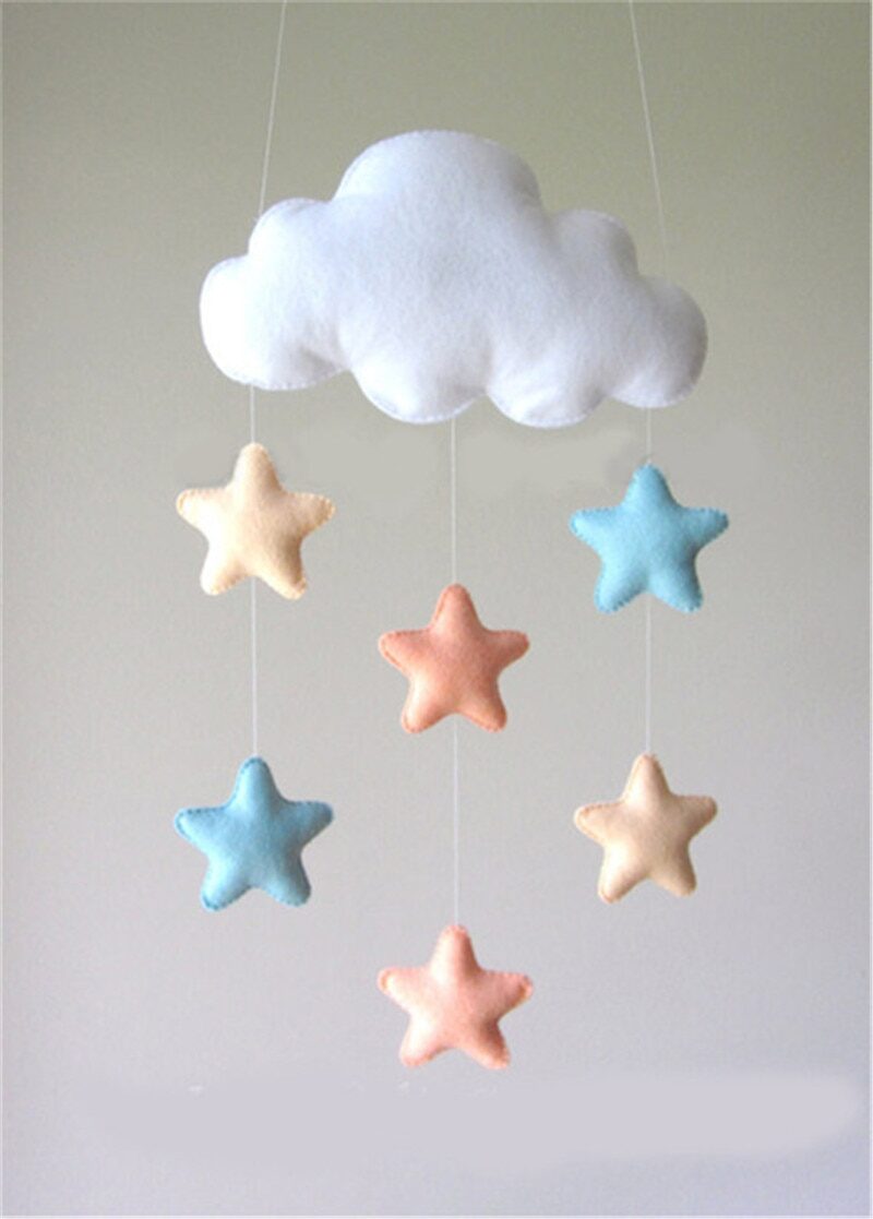 Nordic star cloud DIY hanging wall decorations baby